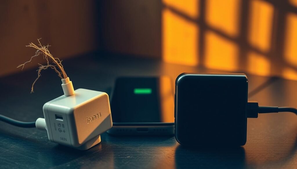 charger palsu vs charger asli